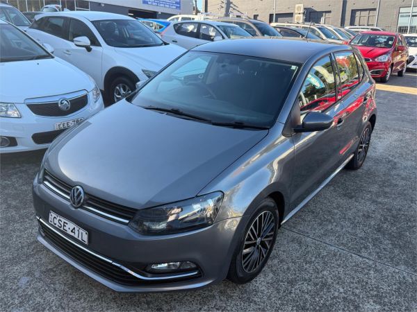 2015 VOLKSWAGEN POLO 5D HATCHBACK 6R MY15 66 TSI TRENDLINE image