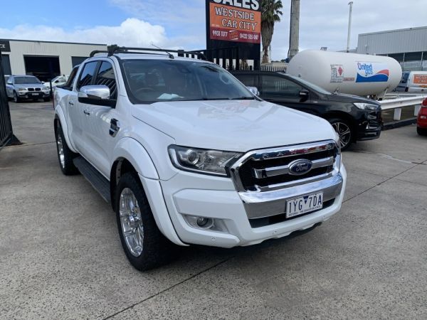 2017 Ford Ranger PX MkII MY17 XLT 3.2 (4x4) White 6 Speed Automatic Dual Cab Utility image