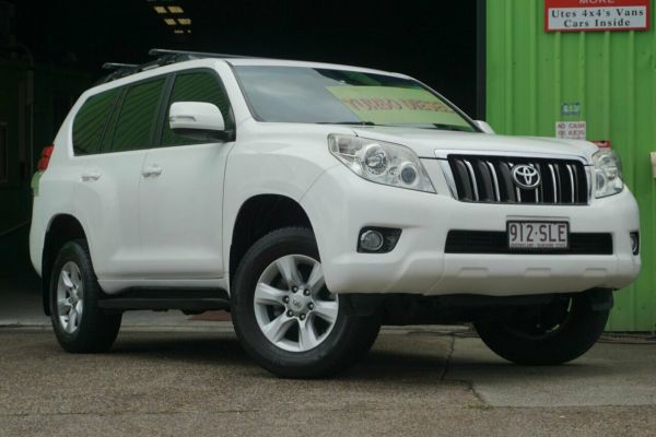 2012 Toyota Landcruiser Prado KDJ150R GXL White 5 Speed Sports Automatic Wagon image