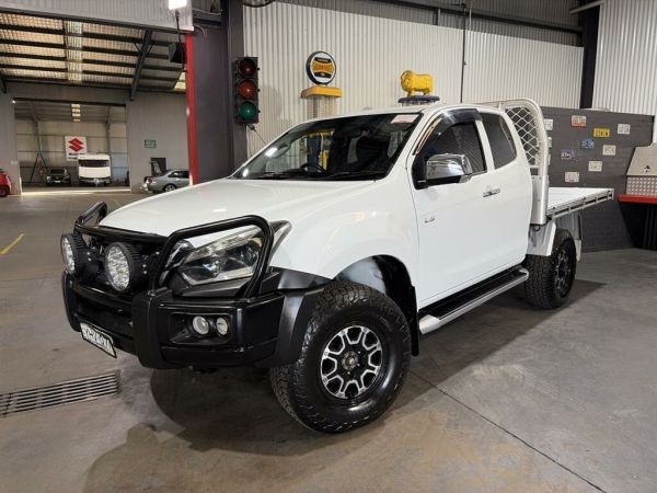 2017 Isuzu D-MAX TF MY17 LS-U HI-Ride (4x4) White 6 Speed Automatic Space Cab Utility image