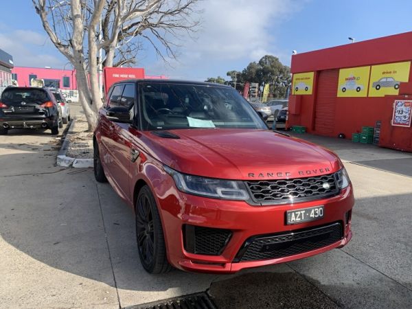 2018 Land Rover Range Rover LW MY18 Sport SDV6 HSE Dynamic (225kW) Red 8 Speed Automatic Wagon image