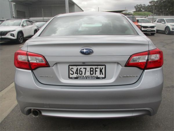 2015 Subaru Liberty Sedan B6 MY15 2.5i image
