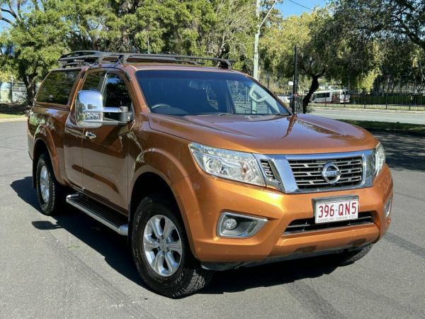 2016 Nissan Navara D23 S2 ST King Cab Orange 7 Speed Sports Automatic Utility image