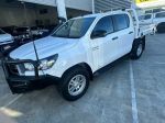 Image for 2020 Toyota Hilux GUN126R SR Double Cab White 6 Speed Sports Automatic Cab Chassis