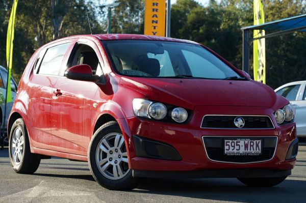 2016 Holden Barina TM MY16 CD Red 6 Speed Automatic Hatchback image