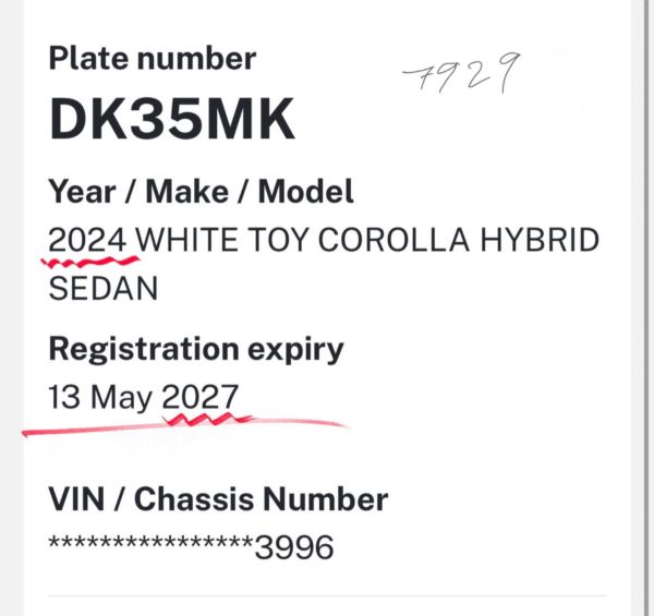 2024 Toyota Corolla ZWE219R Ascent Sport image
