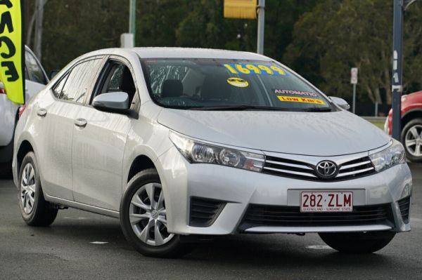 2014 Toyota Corolla ZRE172R Ascent S-CVT Silver 7 Speed Constant Variable Sedan image