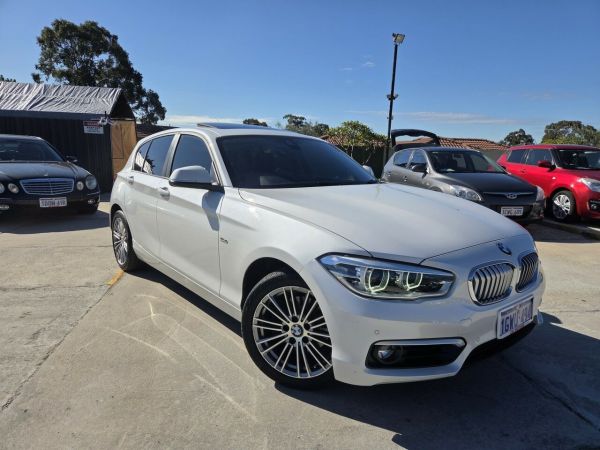 2018 BMW 1 Series F20 LCI-2 120i Steptronic Urban Line White 8 Speed Sports Automatic Hatchback image