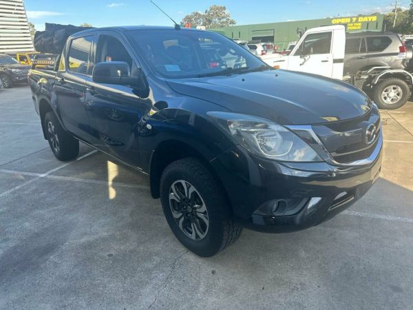 2016 Mazda BT-50 UR0YF1 XTR 4x2 Hi-Rider Black 6 Speed Manual Utility image