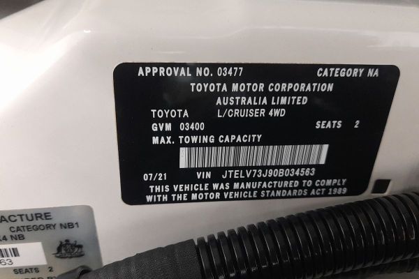 2021 Toyota Landcruiser GXL VDJ79R 4X4 image