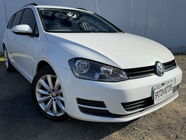 2015 Volkswagen Golf AU MY15 90 TSI White 7 Speed Auto Direct Shift Wagon image