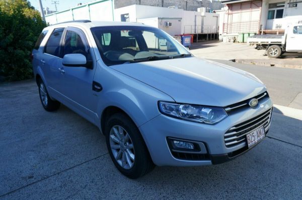 2016 Ford Territory SZ MK2 TX (4x4) Silver 6 Speed Automatic Wagon image