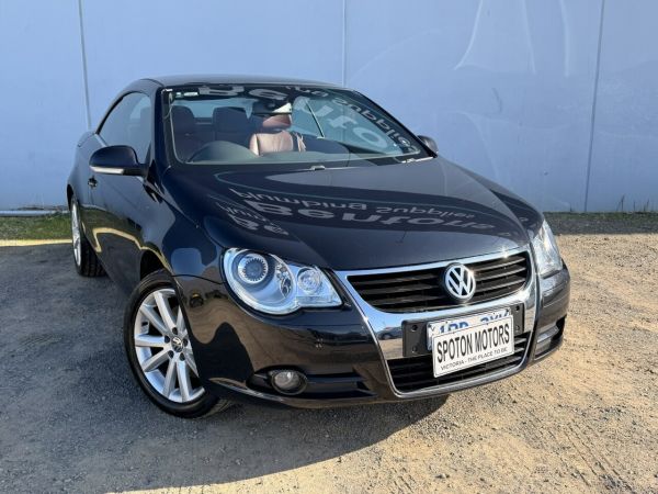 2007 Volkswagen EOS 1F 2.0T FSI Black 6 Speed Manual Convertible image