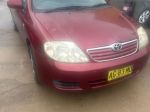 Image for 2005 TOYOTA COROLLA 4D SEDAN ZZE122R ASCENT