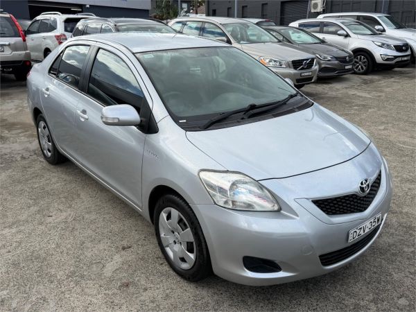 2011 TOYOTA YARIS 4D SEDAN NCP93R 10 UPGRADE YRS image