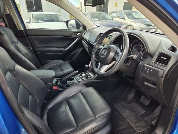 2012 Mazda CX-5 KE1021 Grand Touring SKYACTIV-Drive AWD Blue 6 Speed Sports Automatic Wagon image