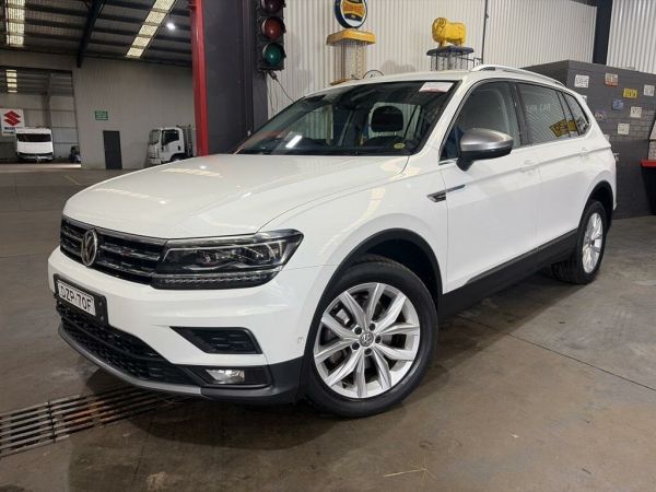 2018 Volkswagen Tiguan 5NA MY18 Allspace 110 TDI Comfortline White 7 Speed Auto Direct Shift Wagon image