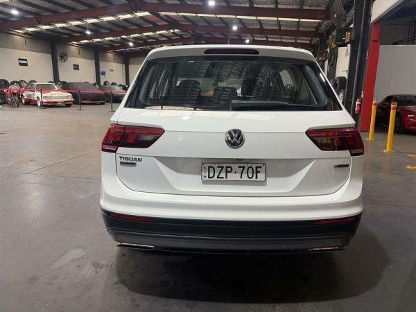 2018 Volkswagen Tiguan 5NA MY18 Allspace 110 TDI Comfortline White 7 Speed Auto Direct Shift Wagon image