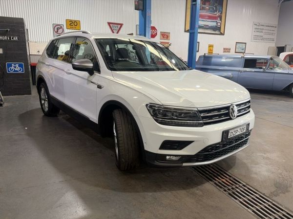2018 Volkswagen Tiguan 5NA MY18 Allspace 110 TDI Comfortline White 7 Speed Auto Direct Shift Wagon image