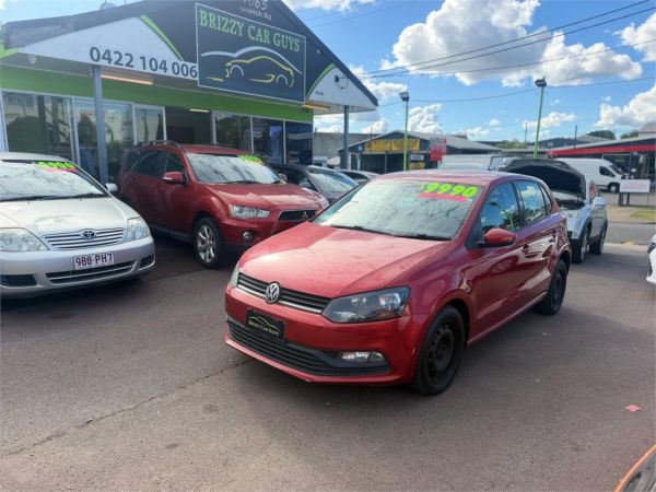 2014 VOLKSWAGEN POLO 5D HATCHBACK 6R MY15 66 TSI TRENDLINE image