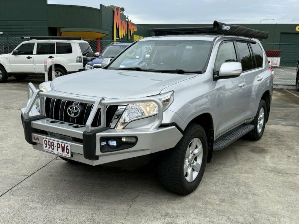 2014 Toyota Landcruiser Prado KDJ150R MY14 GXL Silver 5 Speed Sports Automatic Wagon image