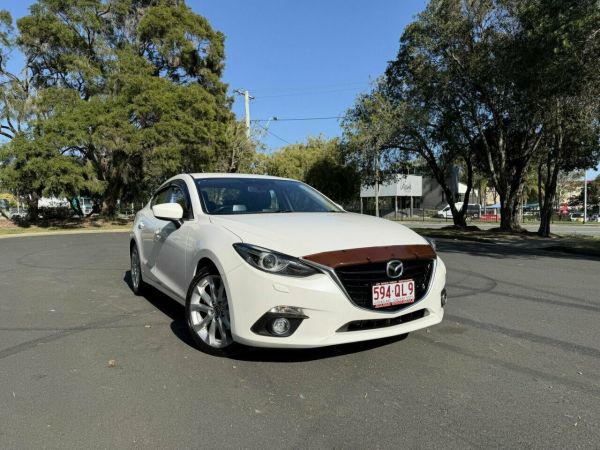 2015 Mazda 3 BM5238 SP25 SKYACTIV-Drive GT White 6 Speed Sports Automatic Sedan image