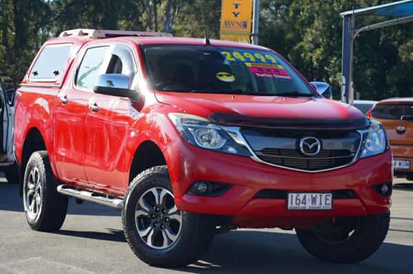 2016 Mazda BT-50 UR0YF1 XTR Red 6 Speed Sports Automatic Utility image