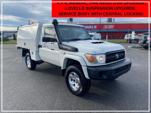 2017 Toyota Landcruiser Cab Chassis VDJ79R GX image