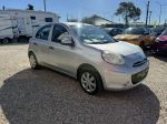 Image for 2013 Nissan Micra K13 MY13 ST Silver 4 Speed Automatic Hatchback