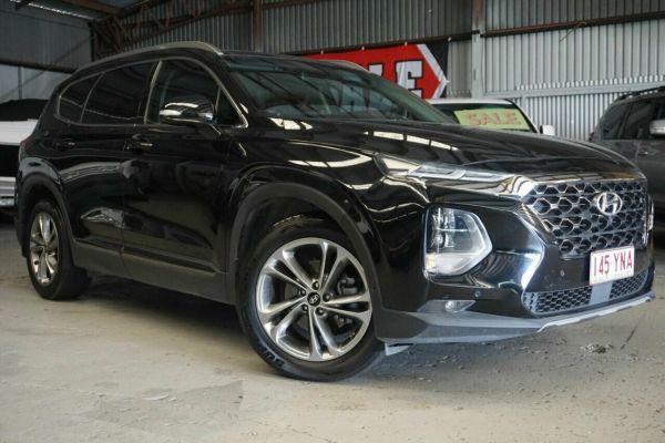 2018 Hyundai Santa Fe TM MY19 Highlander Black 8 Speed Sports Automatic Wagon image