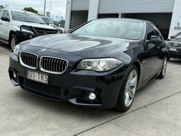 2013 BMW 5 Series F10 LCI 520d Steptronic Modern Line Black 8 Speed Sports Automatic Sedan image