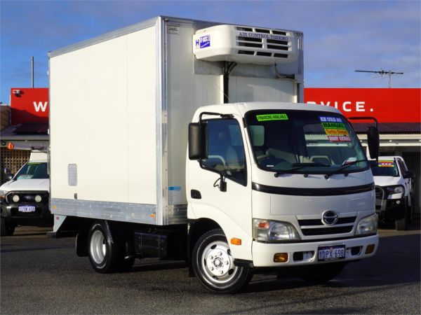 2011 Hino 300 Series Cab Chassis/Pantec/CHILLER 614 IFS image