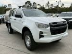 Image for 2022 Isuzu D-MAX RG MY23 SX Crew Cab White 6 Speed Sports Automatic Cab Chassis