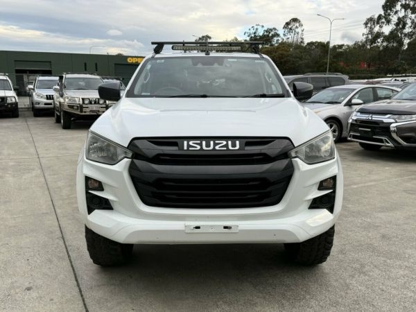 2022 Isuzu D-MAX RG MY23 SX Crew Cab White 6 Speed Sports Automatic Cab Chassis image