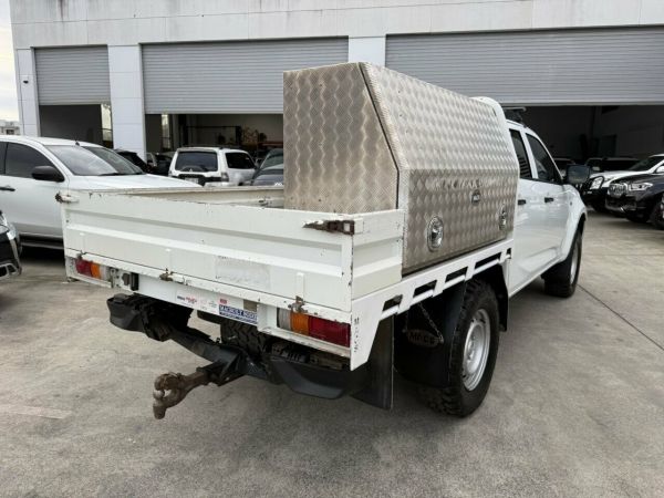 2022 Isuzu D-MAX RG MY23 SX Crew Cab White 6 Speed Sports Automatic Cab Chassis image