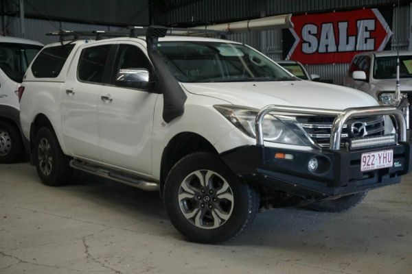 2018 Mazda BT-50 UR0YG1 XTR White 6 Speed Sports Automatic Utility image