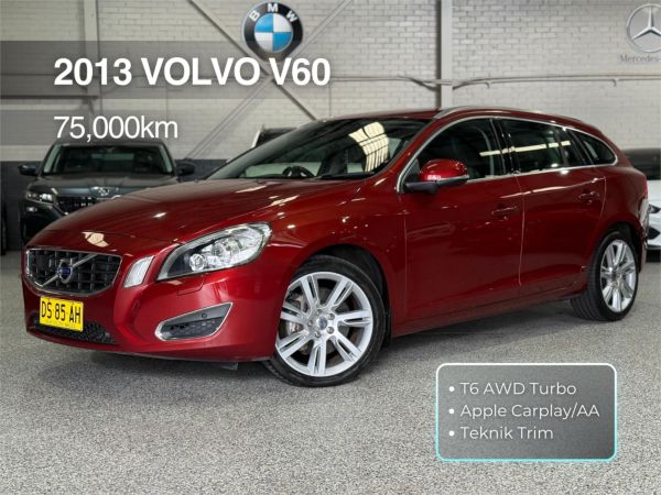 2013 Volvo V60 Wagon F Series MY13 T6 Teknik image