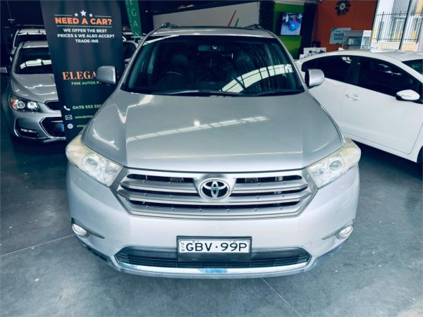 2013 TOYOTA KLUGER 4D WAGON GSU45R MY11 UPGRADE GRANDE (4x4) image