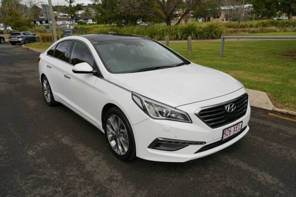 2016 Hyundai Sonata LF3 MY17 Premium White 6 Speed Automatic Sedan image