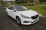 Image for 2016 Hyundai Sonata LF3 MY17 Premium White 6 Speed Automatic Sedan
