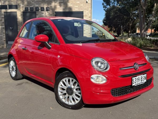 2017 Fiat 500 Series 4 POP Red 5 Speed Manual Hatchback image