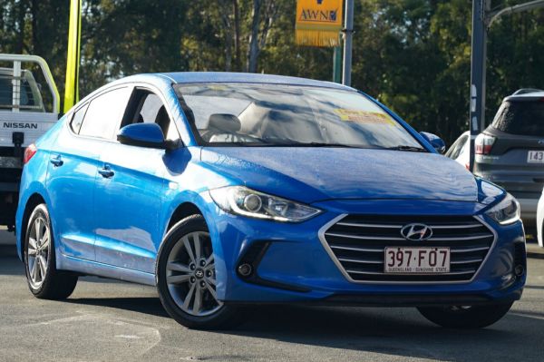 2016 Hyundai Elantra AD MY17 Active Blue 6 Speed Sports Automatic Sedan image
