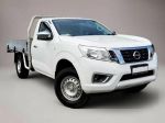 Image for 2017 Nissan Navara D23 S2 RX 4x2 White 6 Speed Manual Cab Chassis