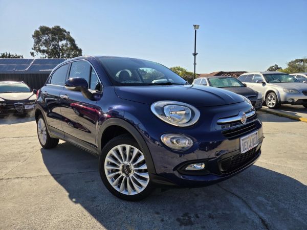 2015 Fiat 500X 334 Lounge AWD Blue 9 Speed Sports Automatic Wagon image