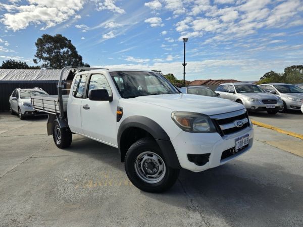 2010 Ford Ranger PK XL Hi-Rider White 5 Speed Manual Cab Chassis image