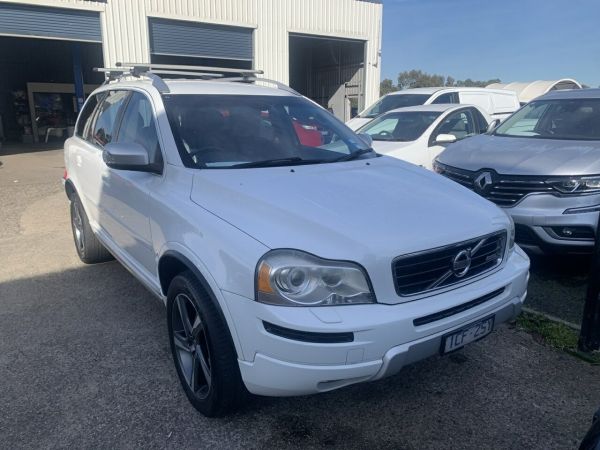2014 Volvo XC90 MY14 D5 R-Design (AWD) White 6 Speed Automatic Geartronic Wagon image