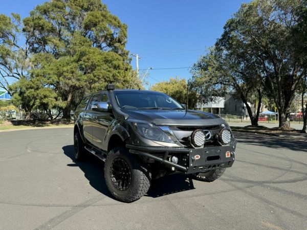 2015 Mazda BT-50 UP0YF1 GT Brown 6 Speed Manual Utility image