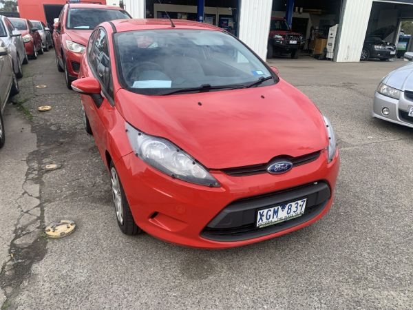 2009 Ford Fiesta WS CL Red 4 Speed Automatic Hatchback image