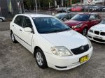 Image for 2002 TOYOTA COROLLA 5D HATCHBACK ZZE122R ASCENT SECA