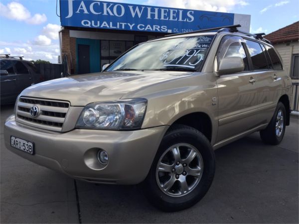 2004 TOYOTA KLUGER 4D WAGON MCU28R CVX (4x4) image